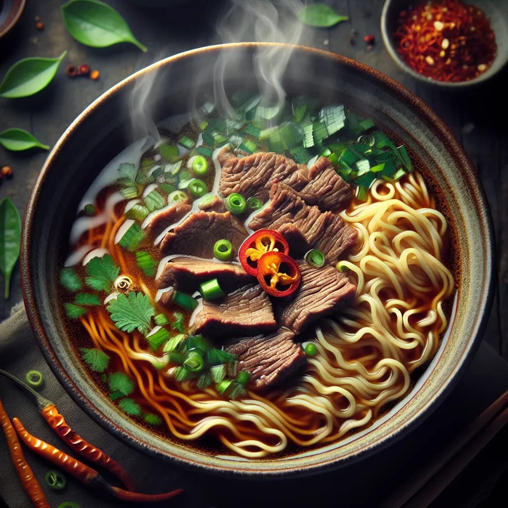 Classic Beef Noodle Soup