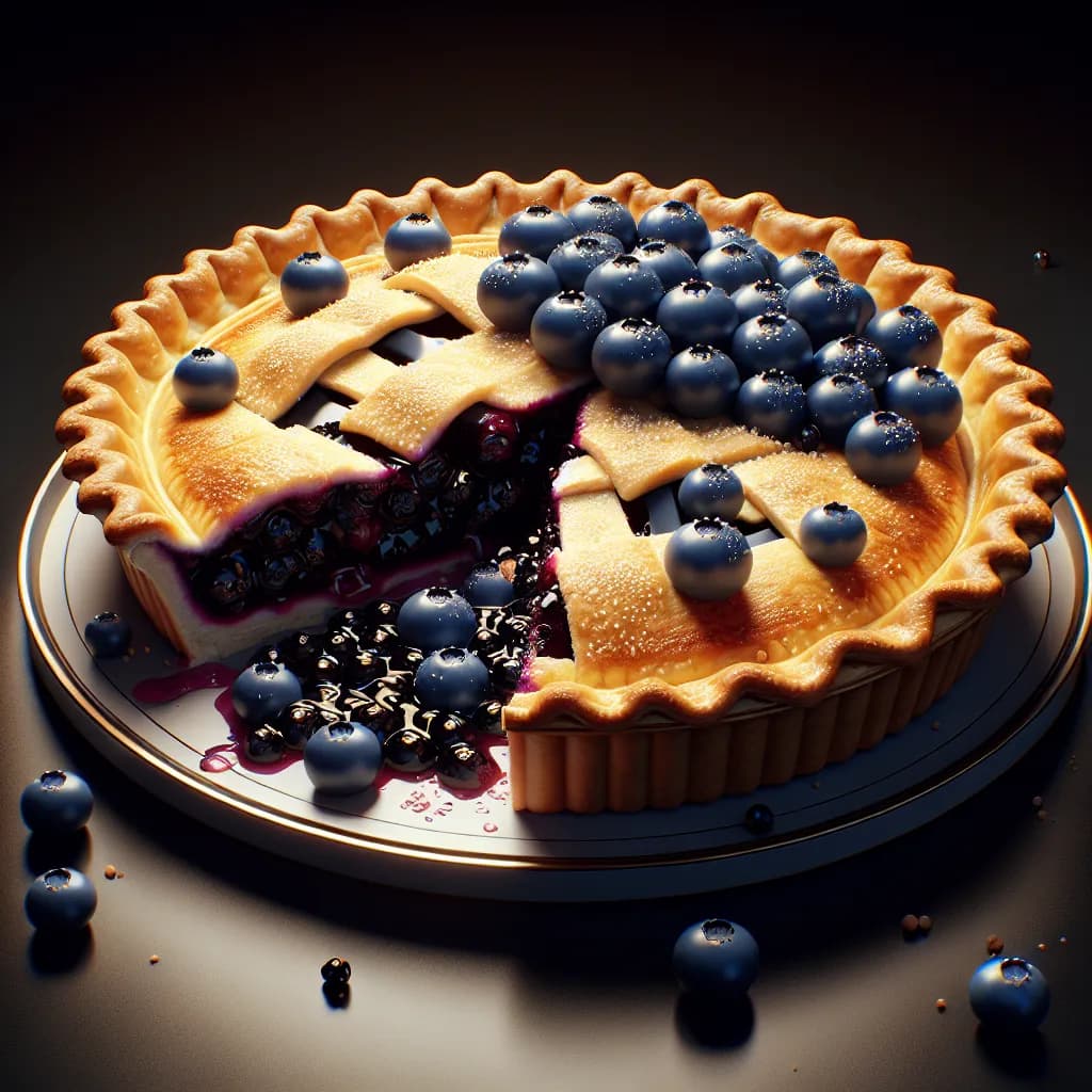 Classic Blueberry Pie