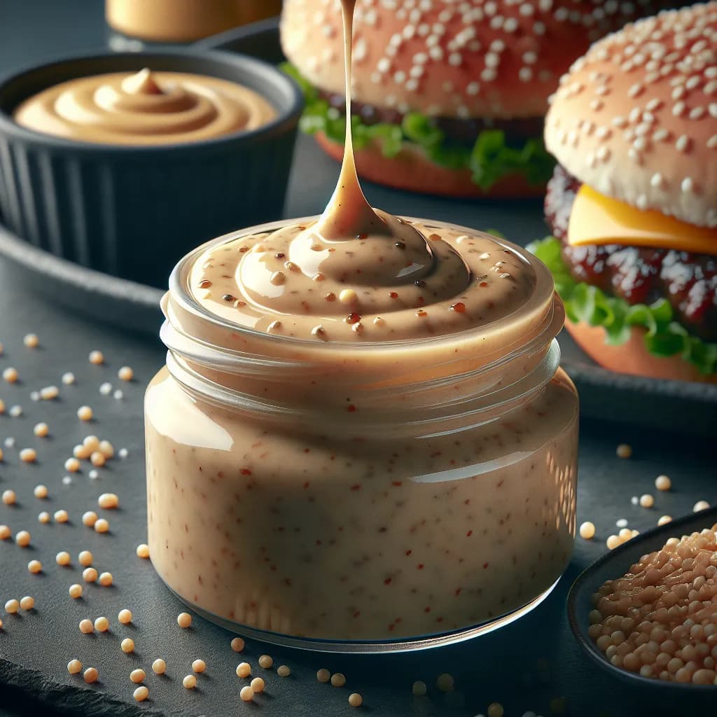 Classic Burger Sauce with Whole Grain Mustard