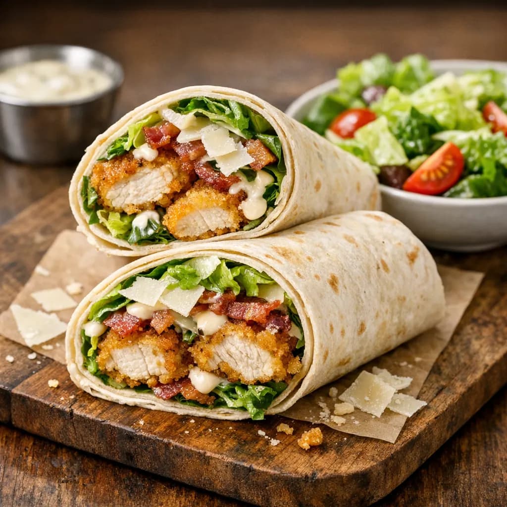 Classic Caesar Chicken Wrap