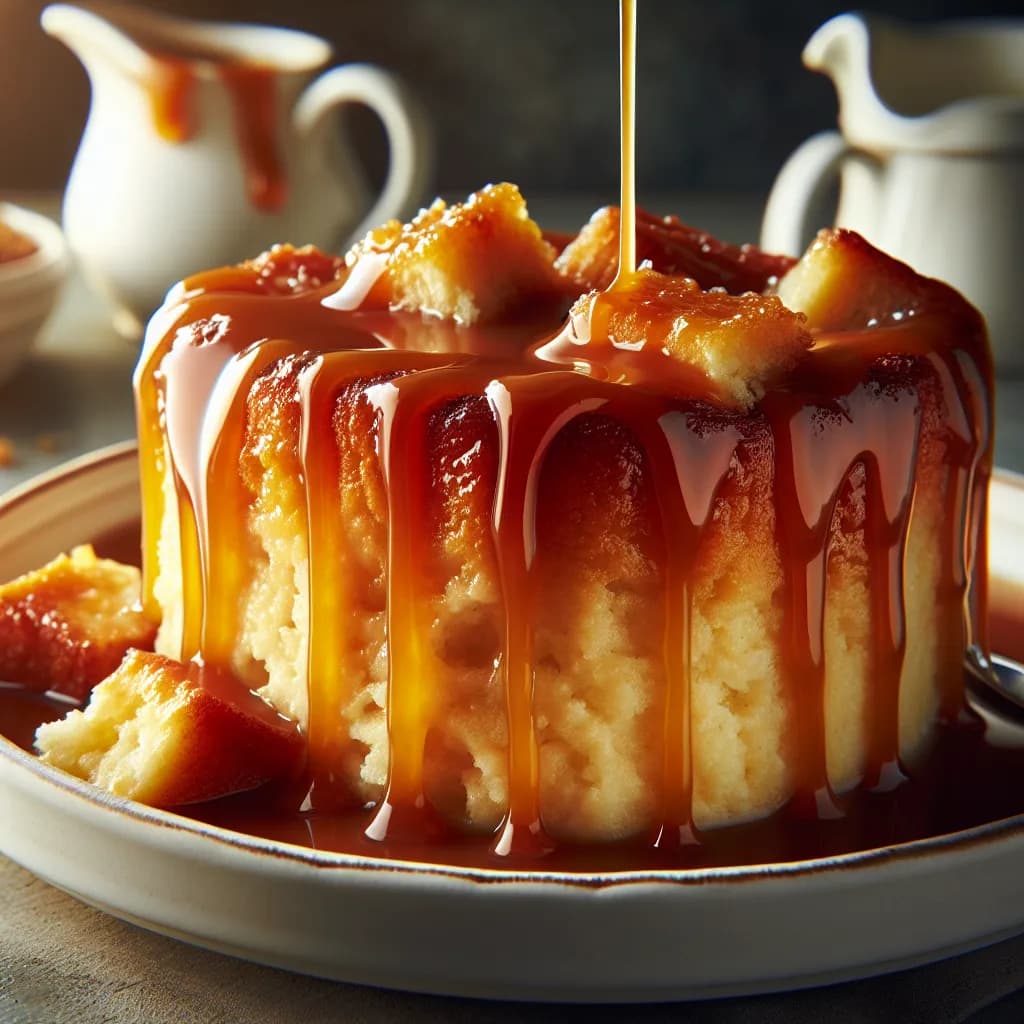 Classic Caramel Bread Pudding