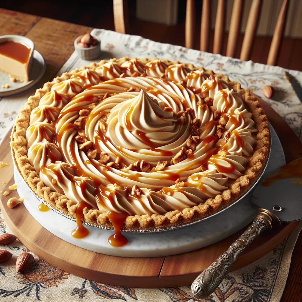 Classic Caramel Ice Cream Pie