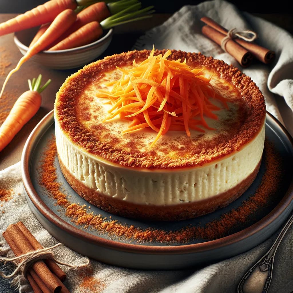 Classic Carrot Cheesecake