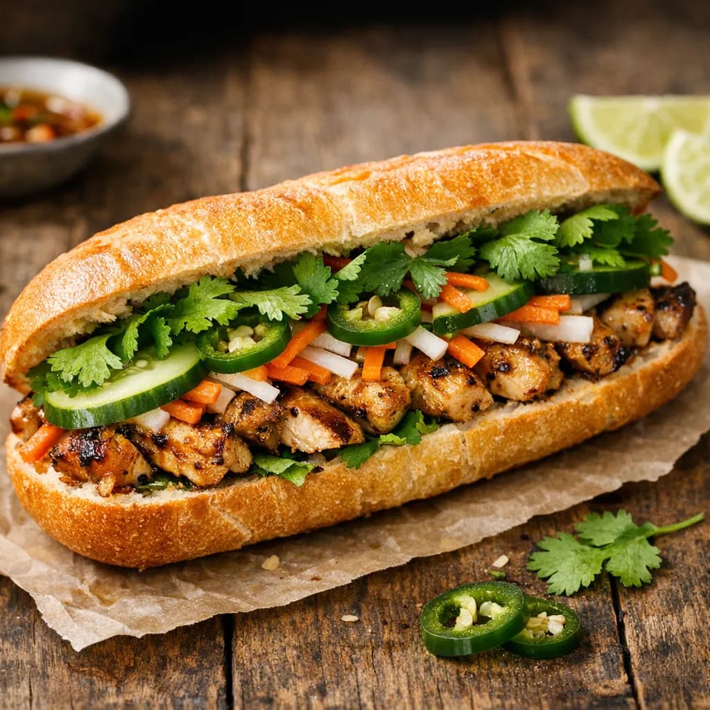 Classic Chicken Banh Mi