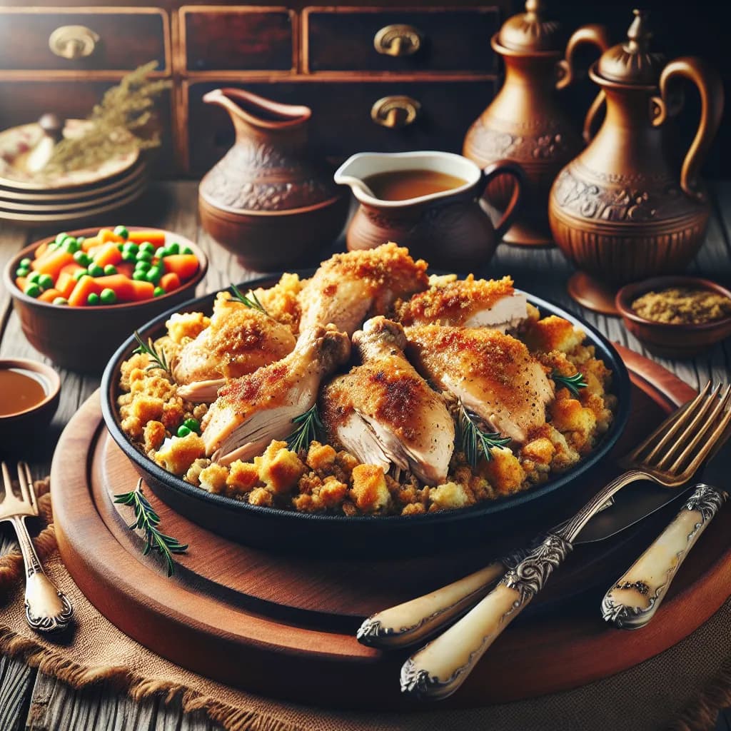 Classic Chicken Dressing