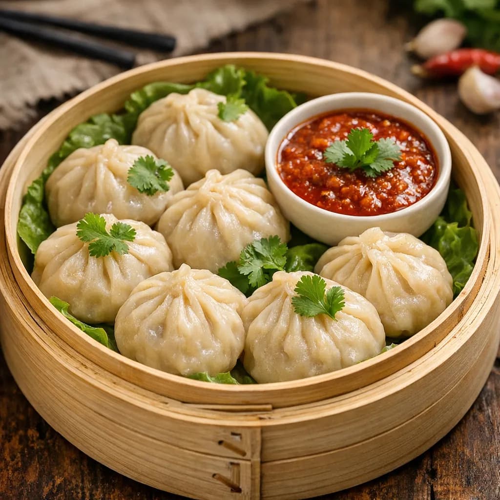 Classic Chicken Momos