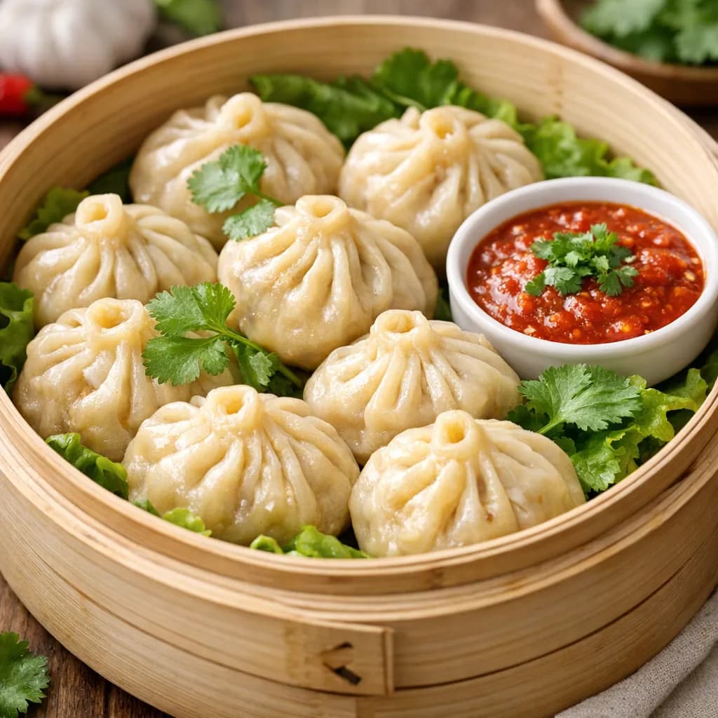 Classic Chicken Momos