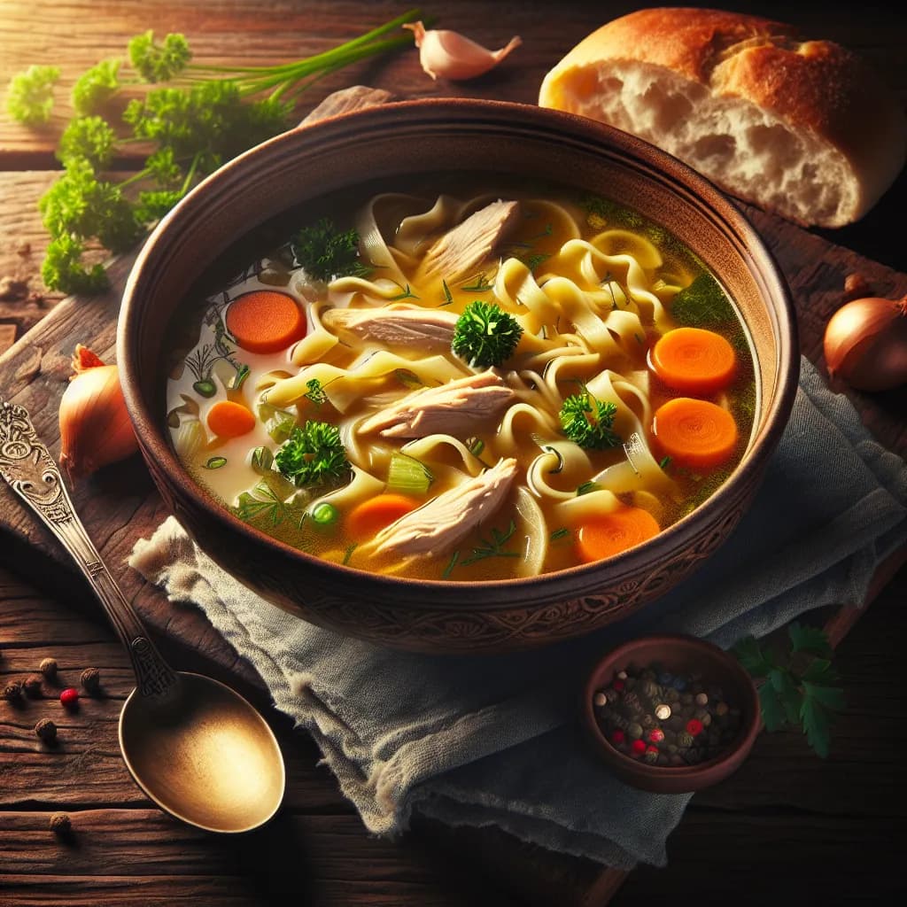 Classic Chicken Noodle Soup