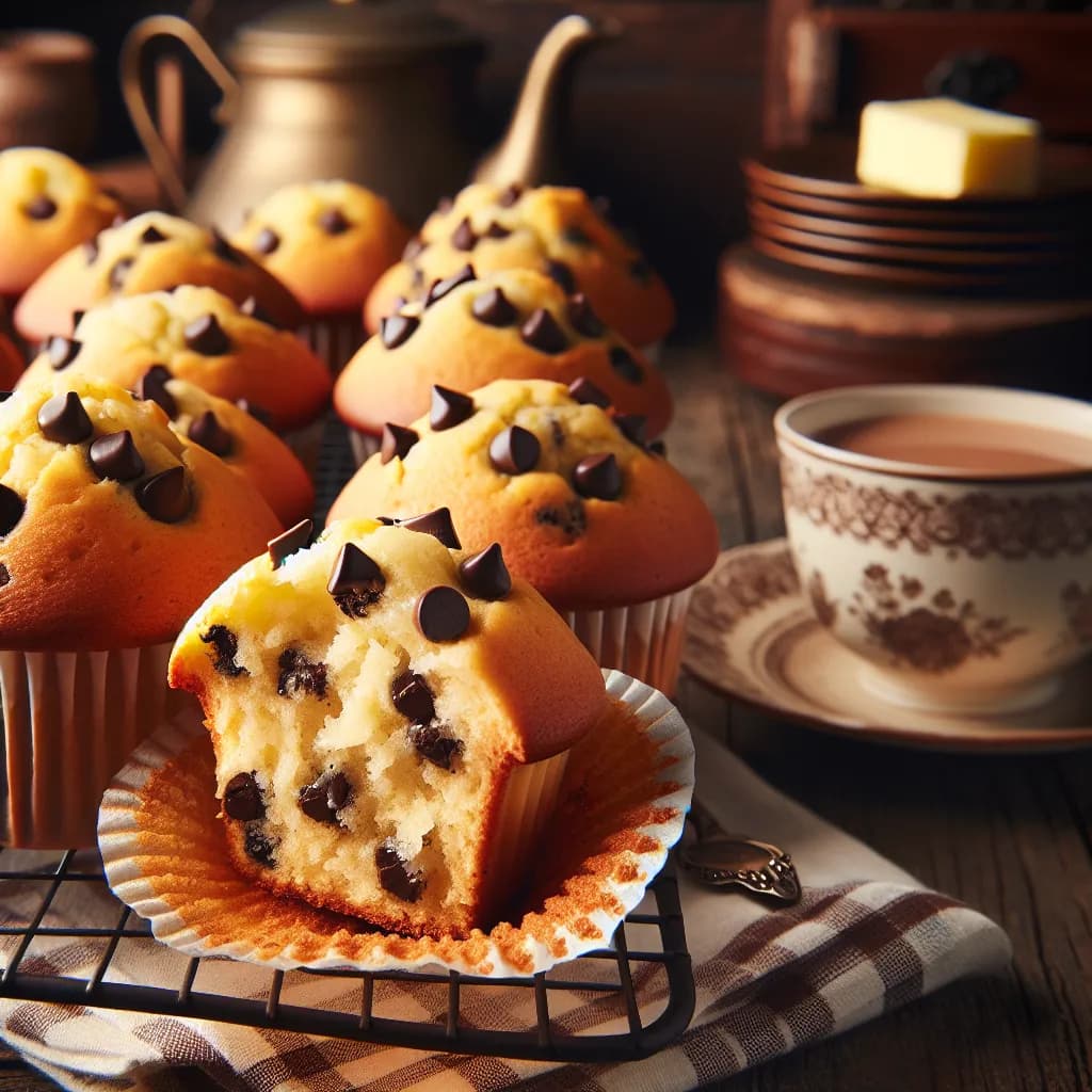 Classic Chocolate Chip Muffins