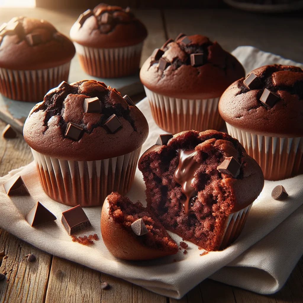 Classic Chocolate Muffins