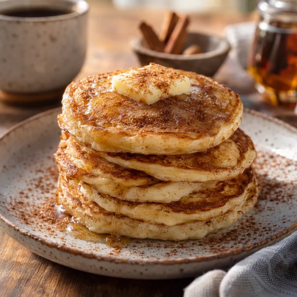 Classic Cinnamon Pancakes