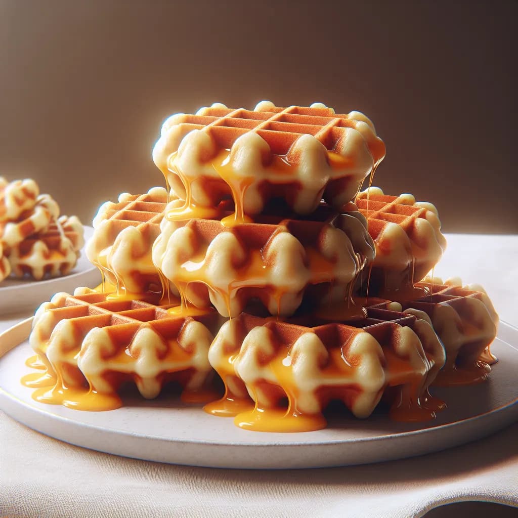 Classic Coin Cheese Waffle