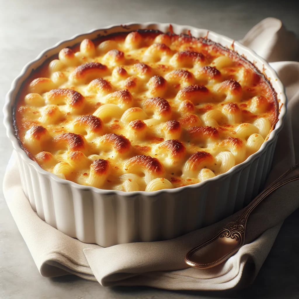Classic Creamy Baked Macaroni and Cheese