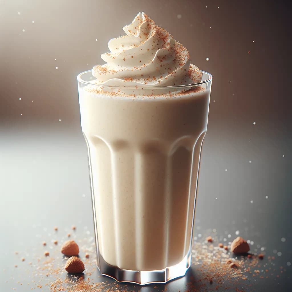 Classic Eggnog Milkshake