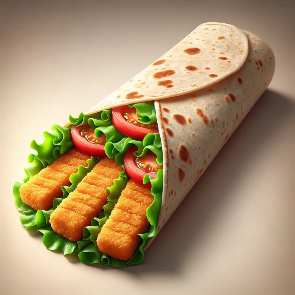 Classic Fish Sticks Wrap