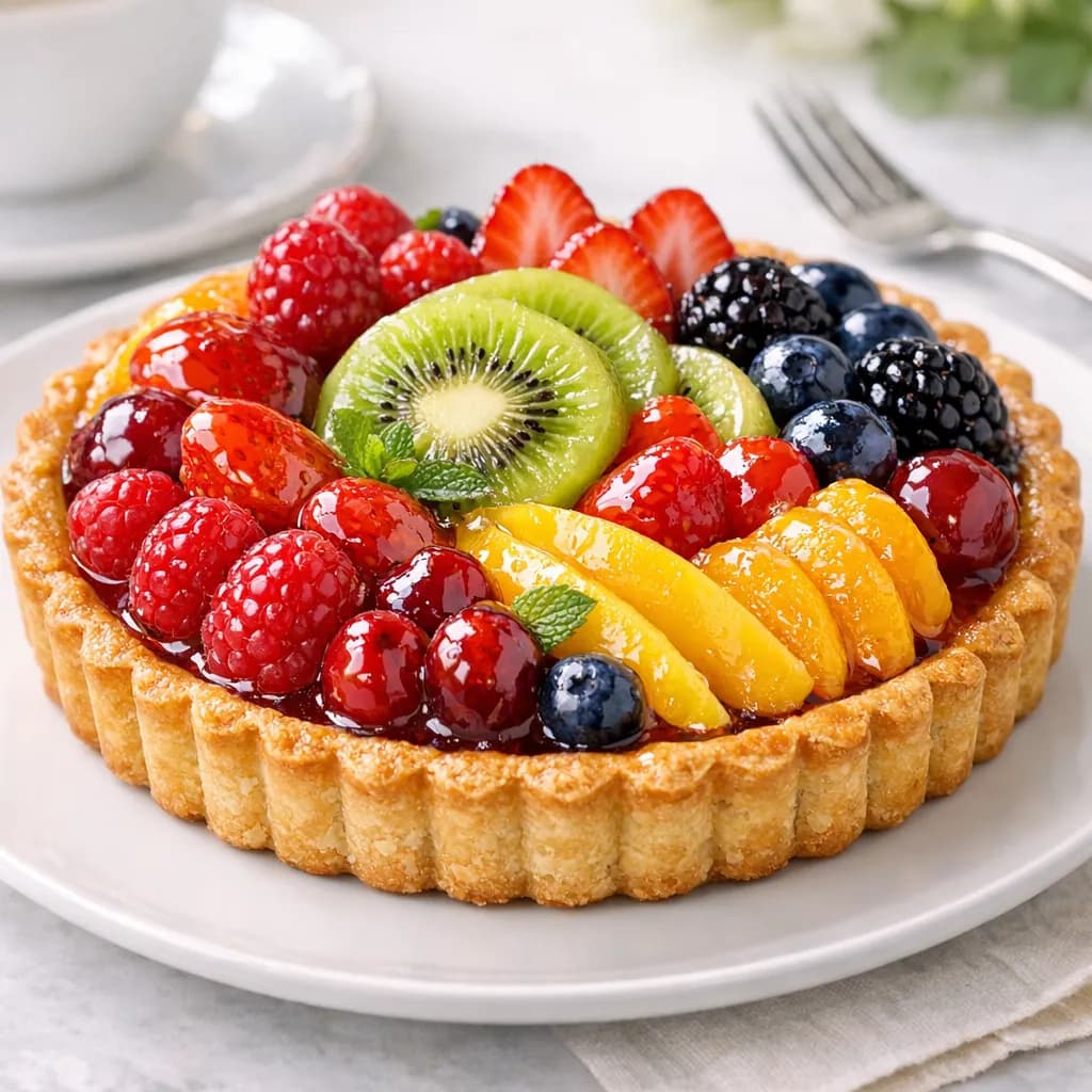 Classic Fruit Pi Tart