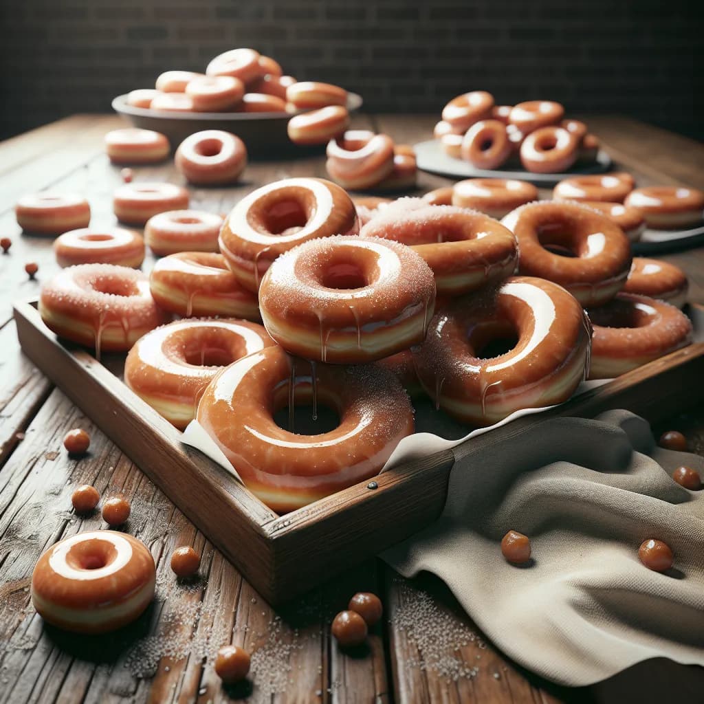 Classic Glazed Doughnuts