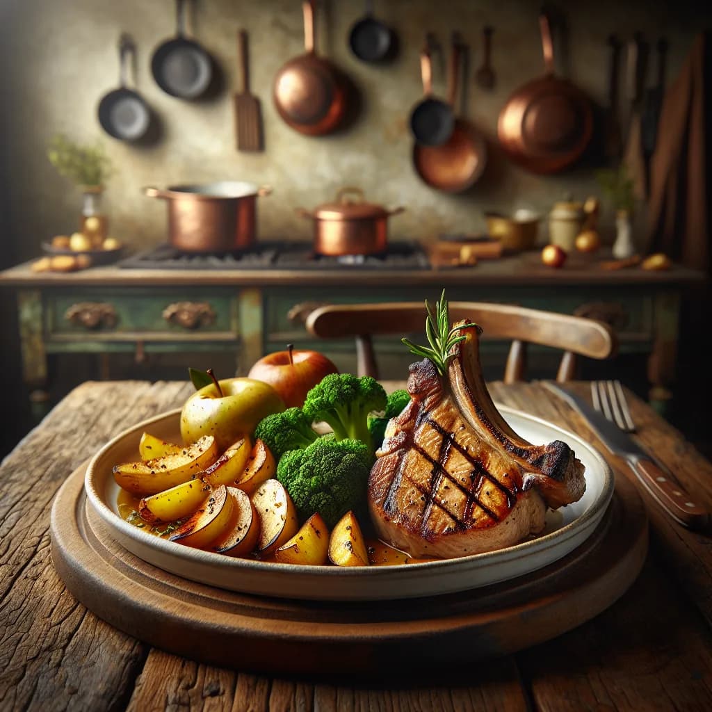 Classic Grilled Pork Chops