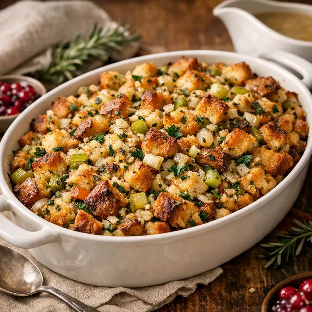 Classic Herb Bread Stuffing