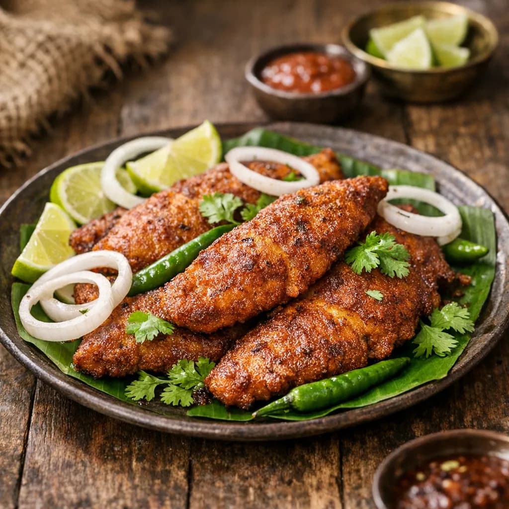 Classic Indian Freshwater Fish Fry
