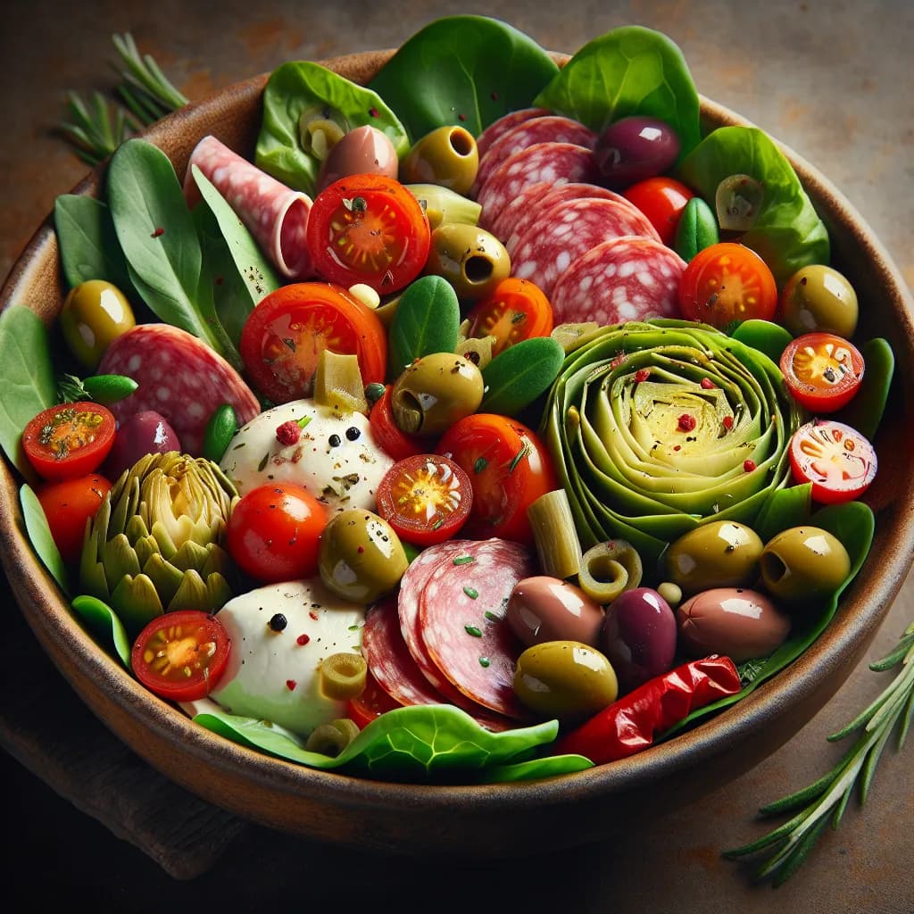 Classic Italian Antipasto Salad