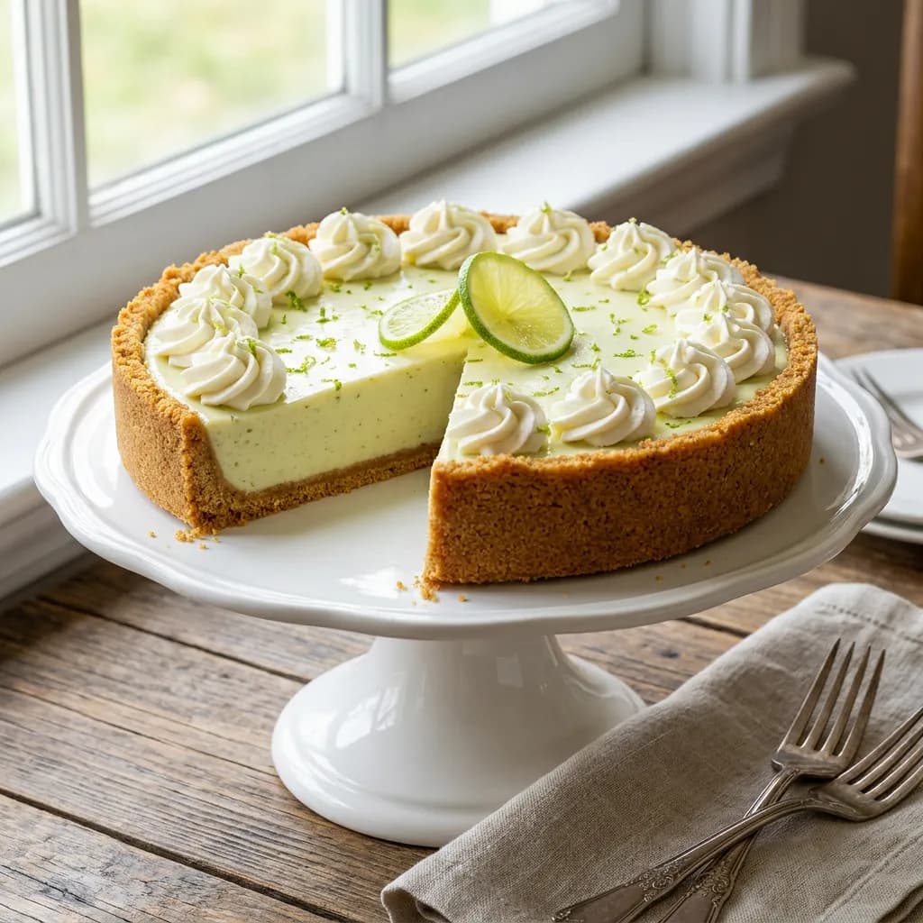Classic Key Lime Pie with Graham Cracker Crust
