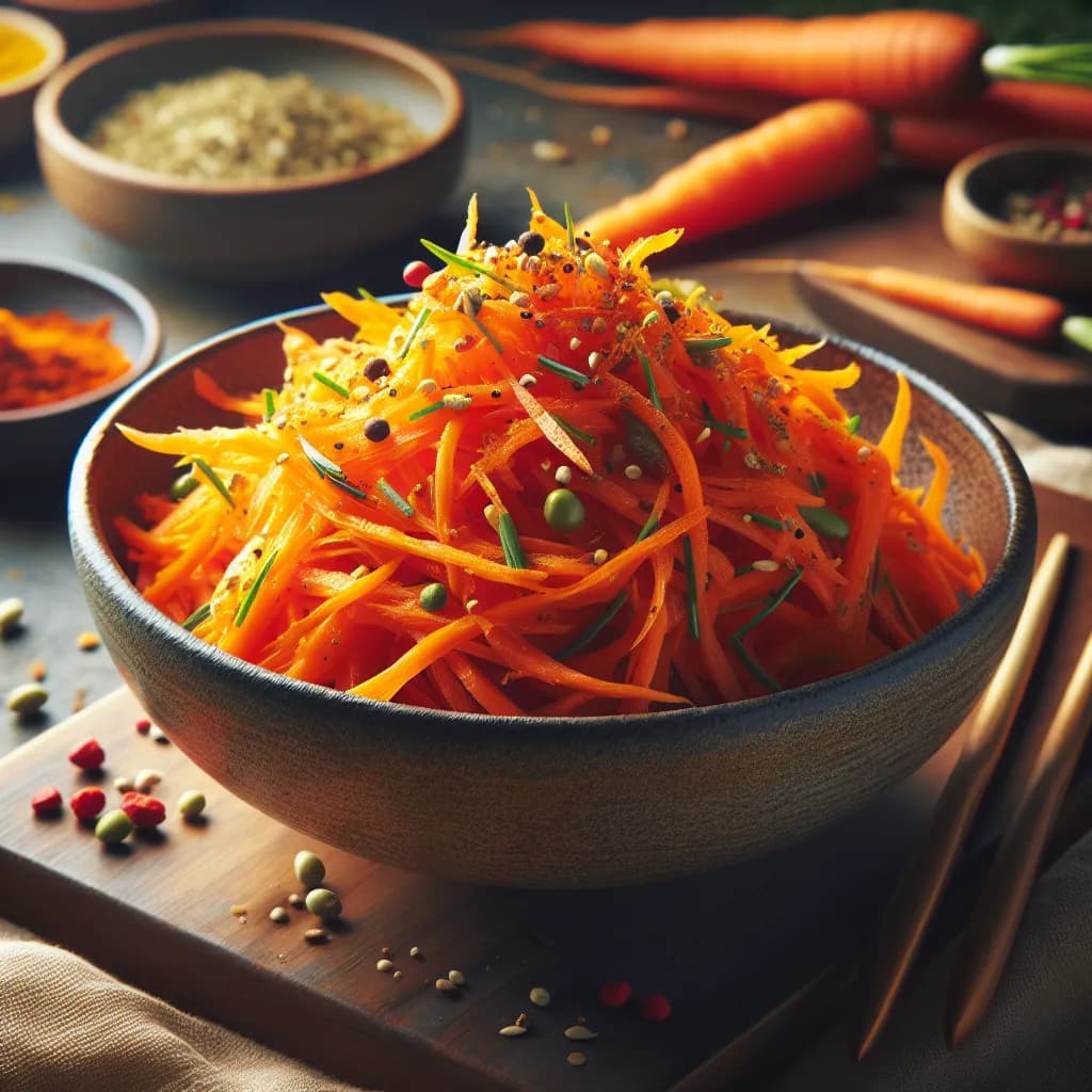 Classic Korean Carrot Salad