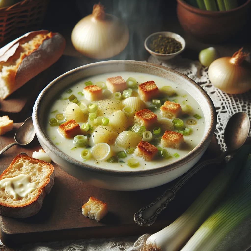 Classic Leek and Potato Soup