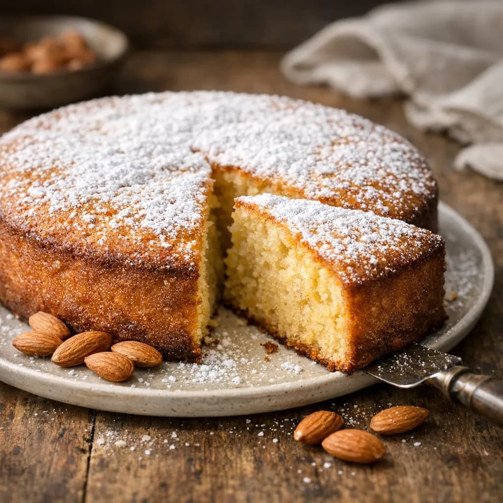 Classic Marzipan Cake