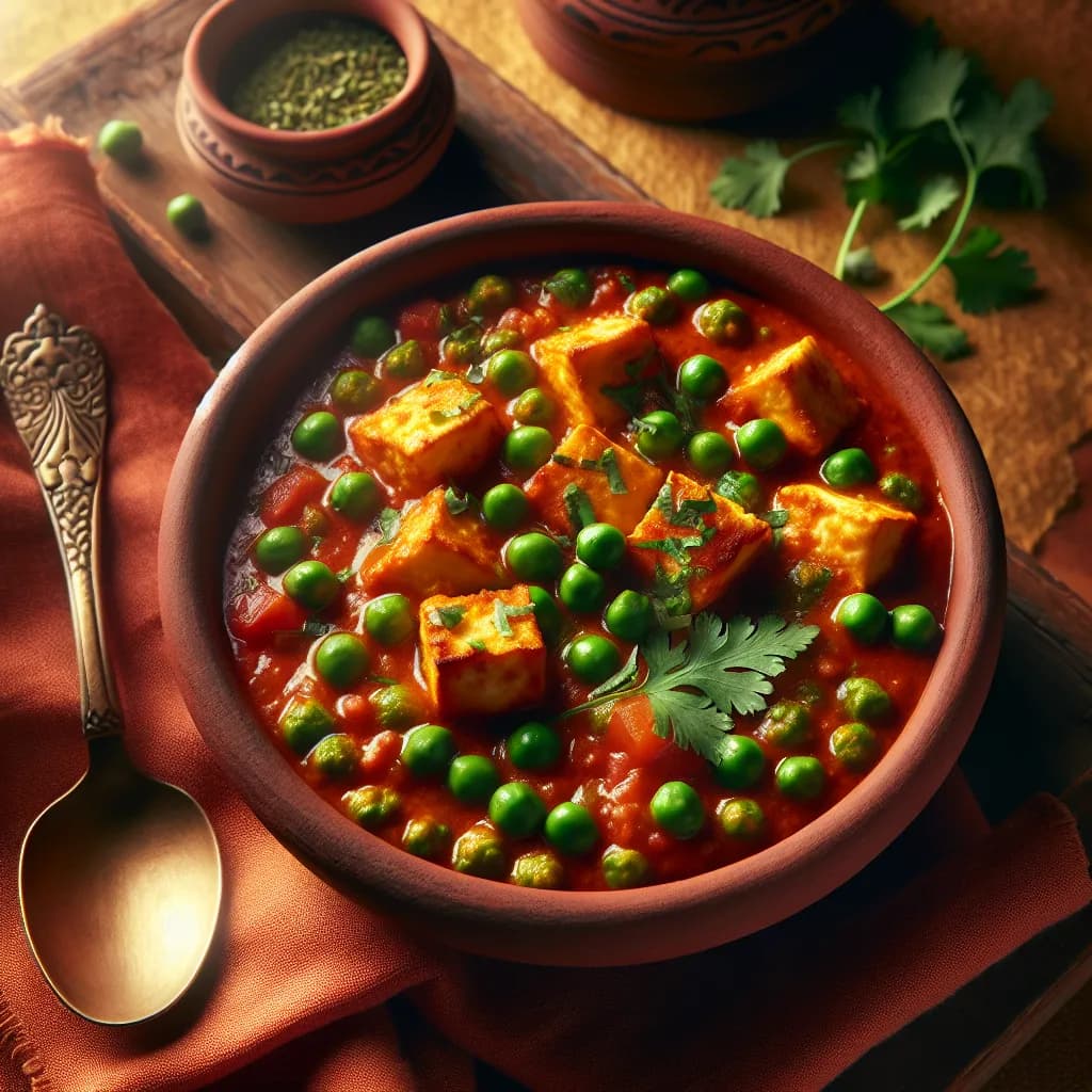 Classic Matar Paneer