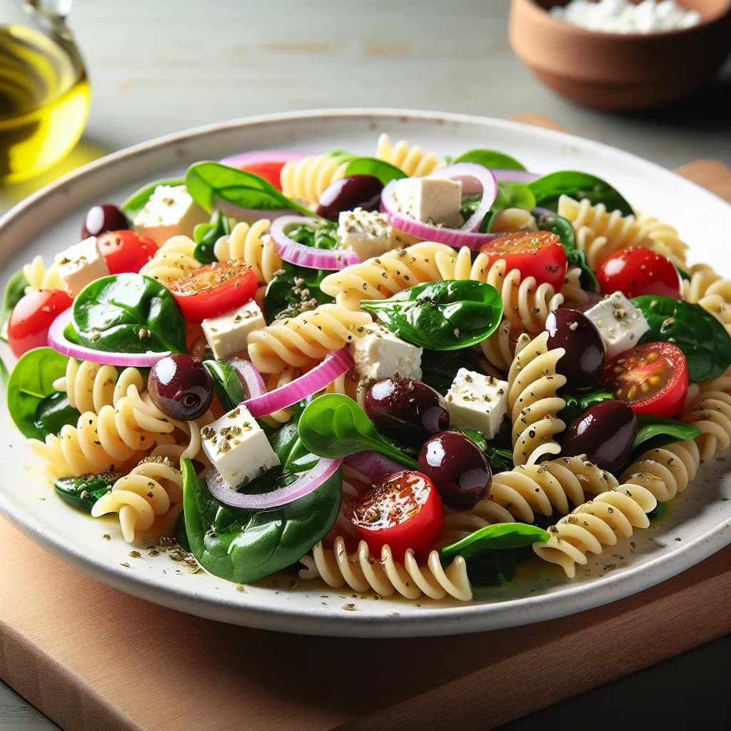 Classic Mediterranean Pasta Salad