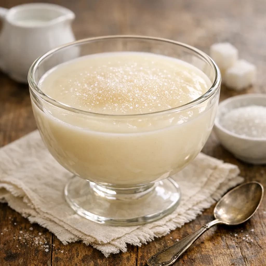 Classic Milk and Sugar Pudding