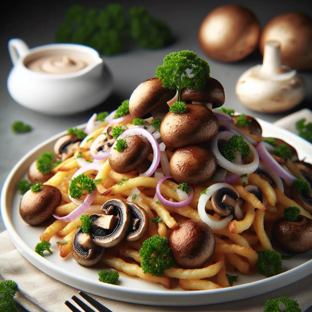 Classic Mushroom Fry
