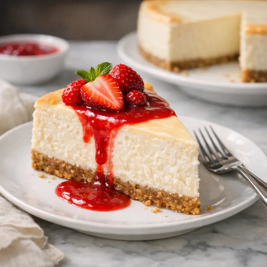 Classic New York Cheesecake