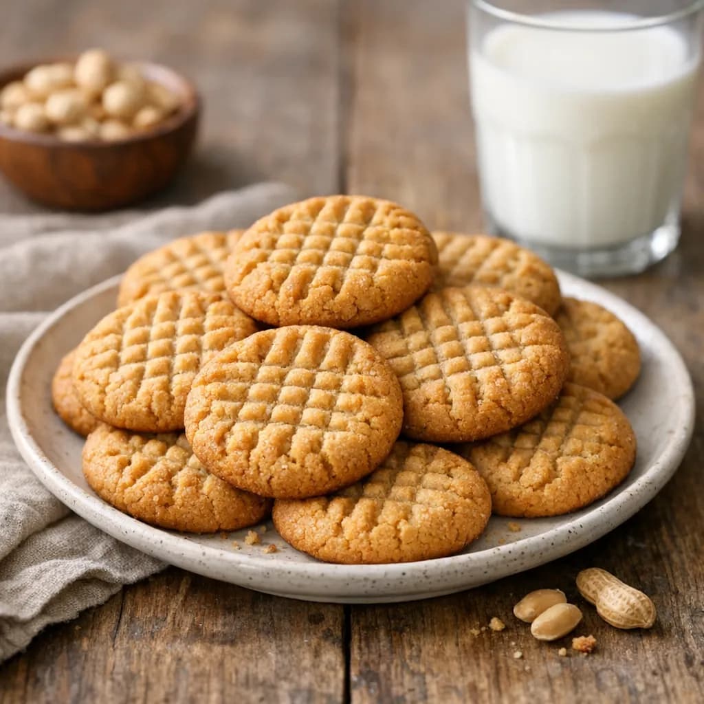 Classic Peanut Butter Cookies