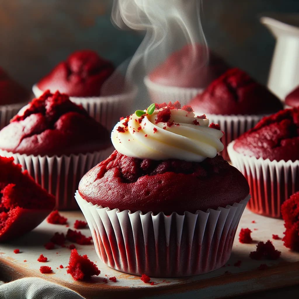Classic Red Velvet Muffins