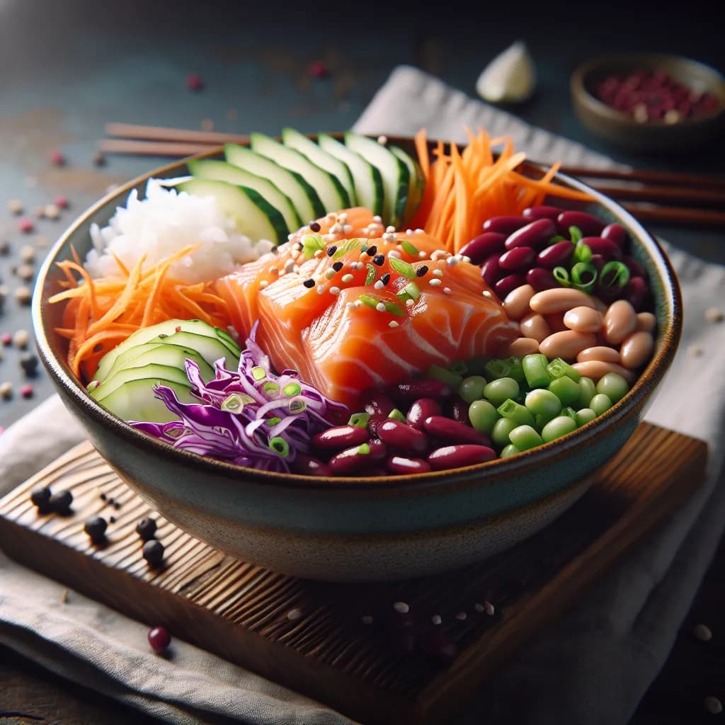 Classic Salmon Poke Bowl