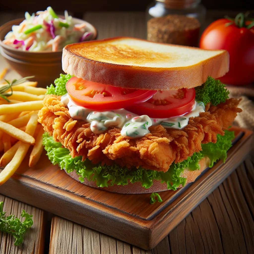 Classic Southern Fried Chicken Sandwich