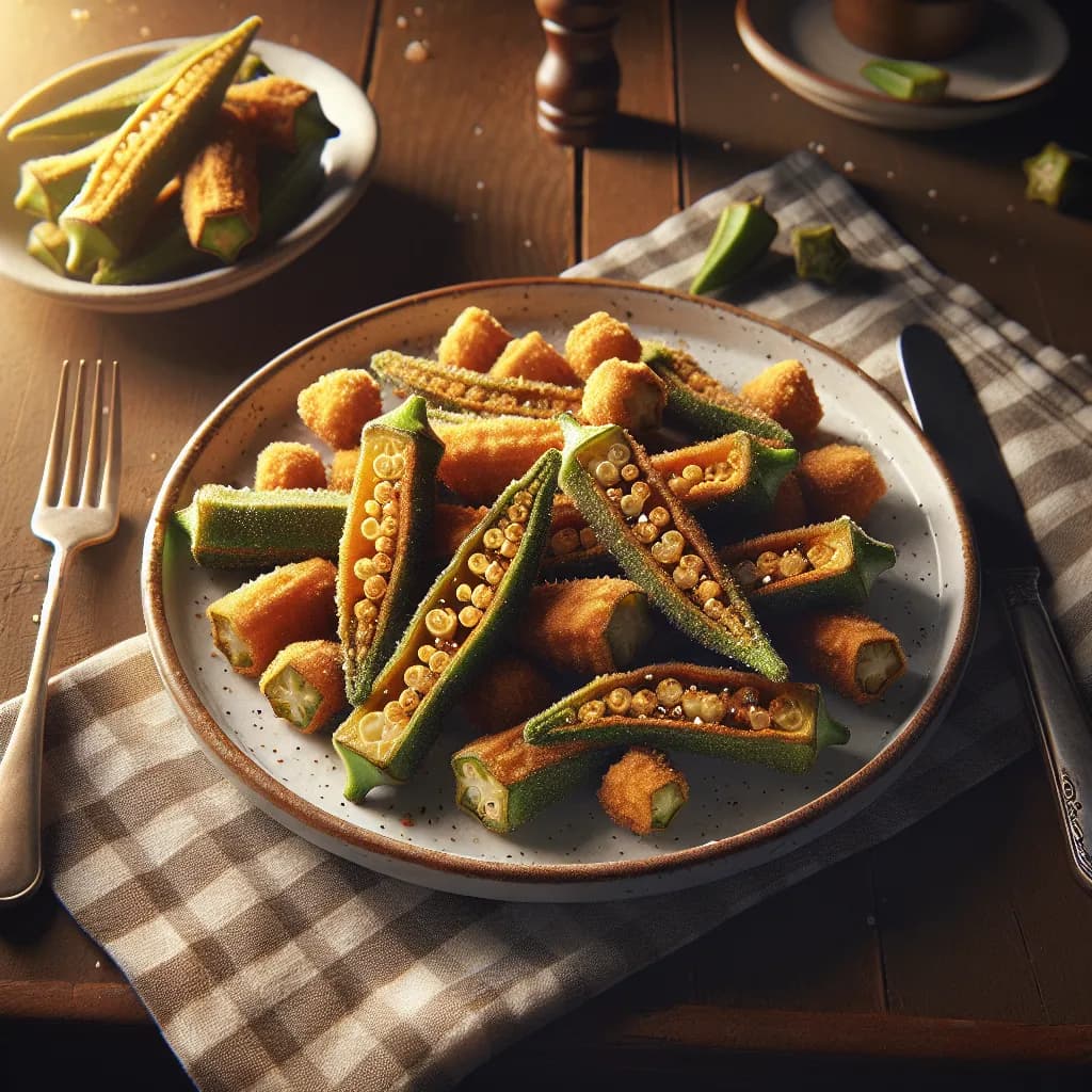 Classic Southern Fried Okra