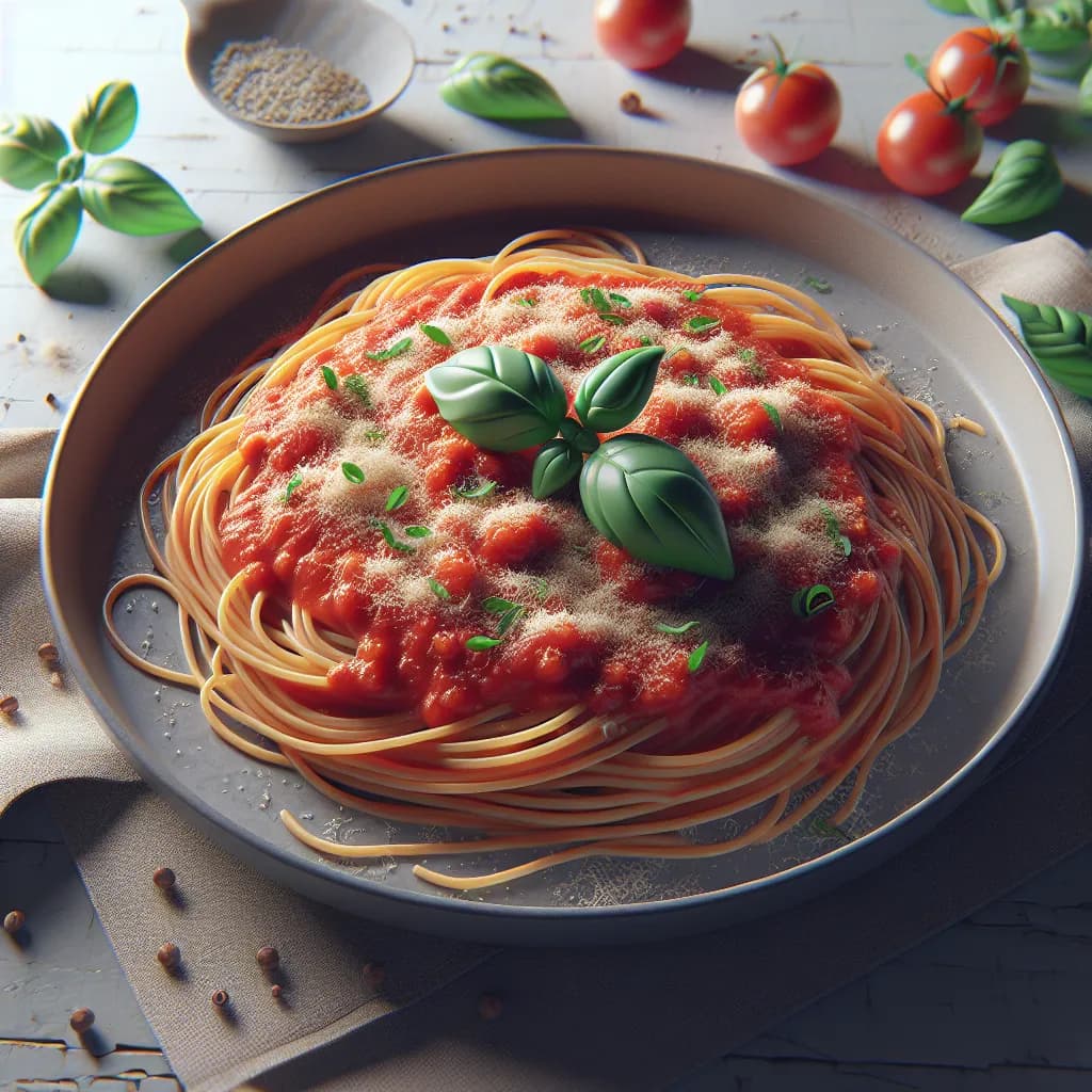 Classic Spaghetti Marinara