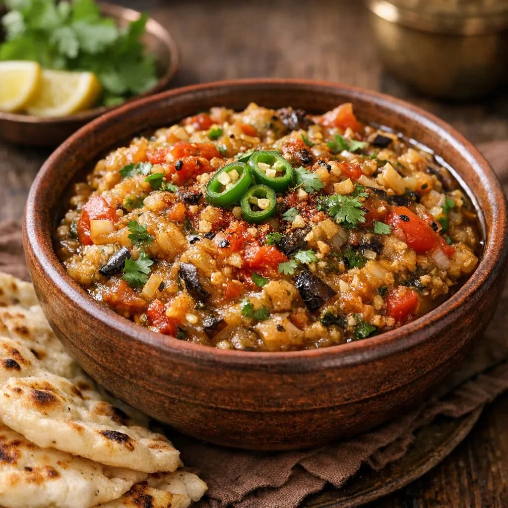 Classic Spicy Baingan Ka Bharta