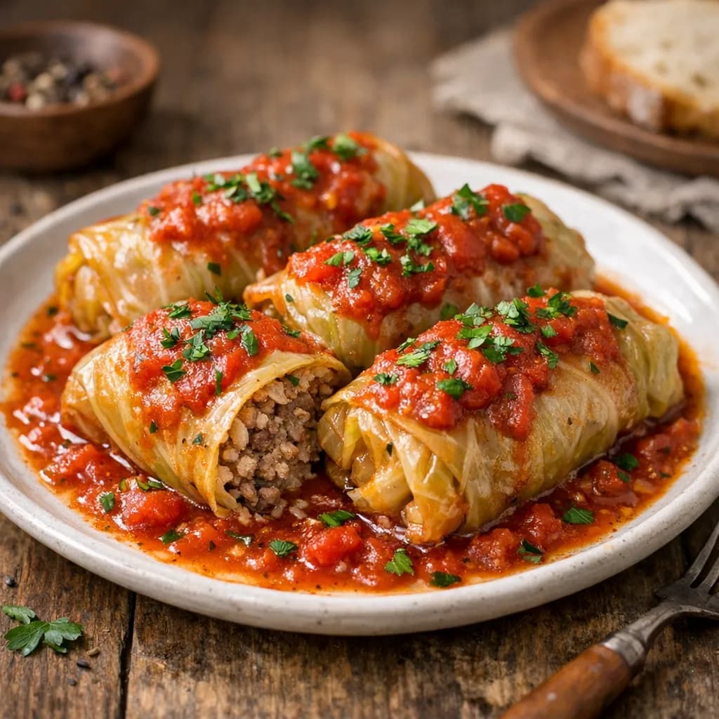 Classic Stuffed Cabbage Rolls