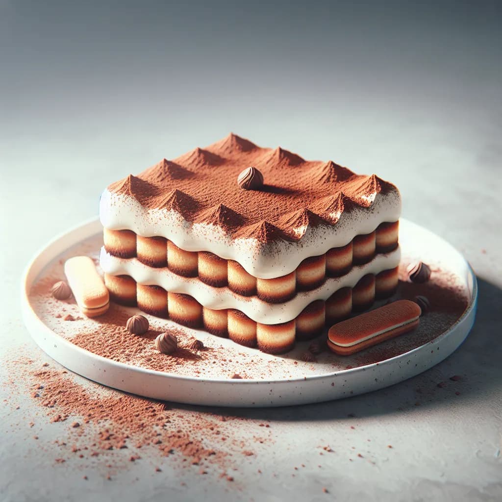 Classic Tiramisu with No Eggs