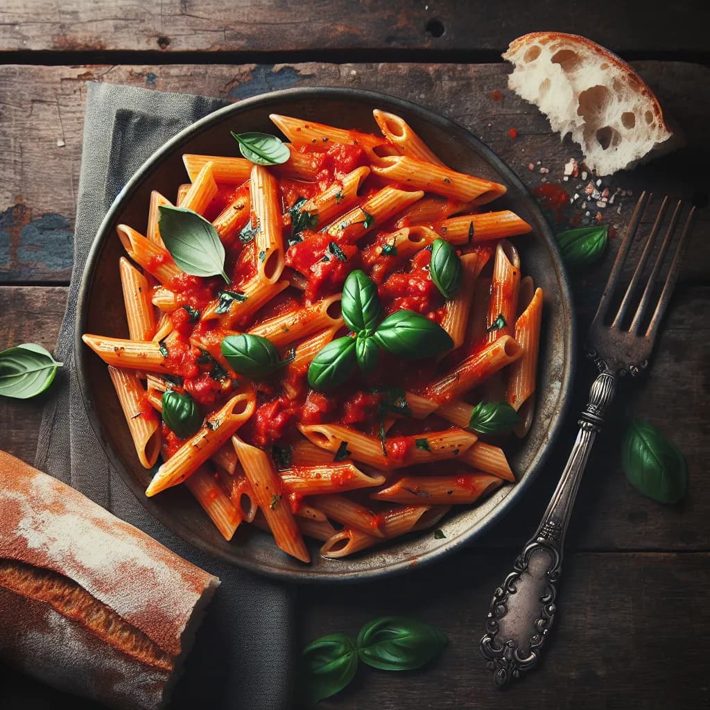 Classic Tomato Basil Penne