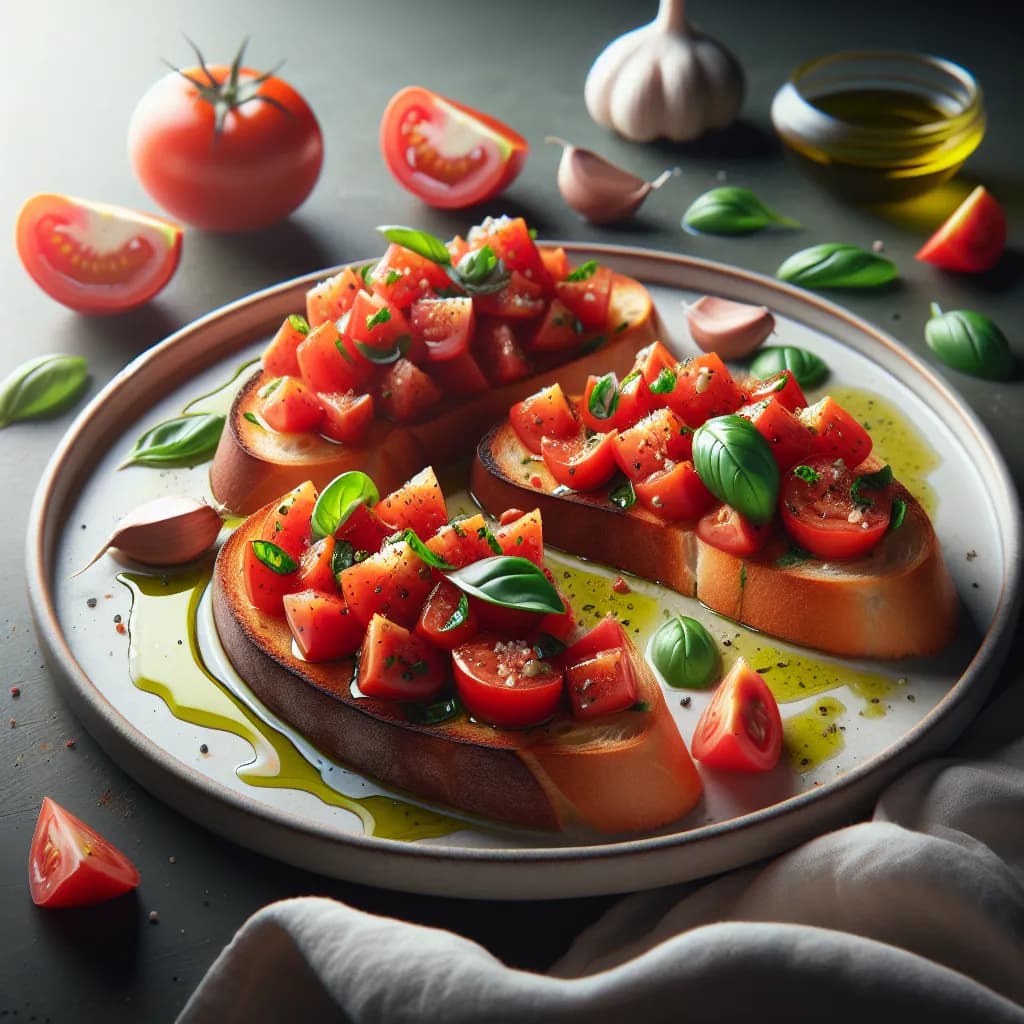 Classic Tomato Bruschetta