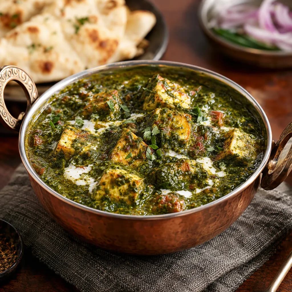 Classic Tomato Palak Paneer