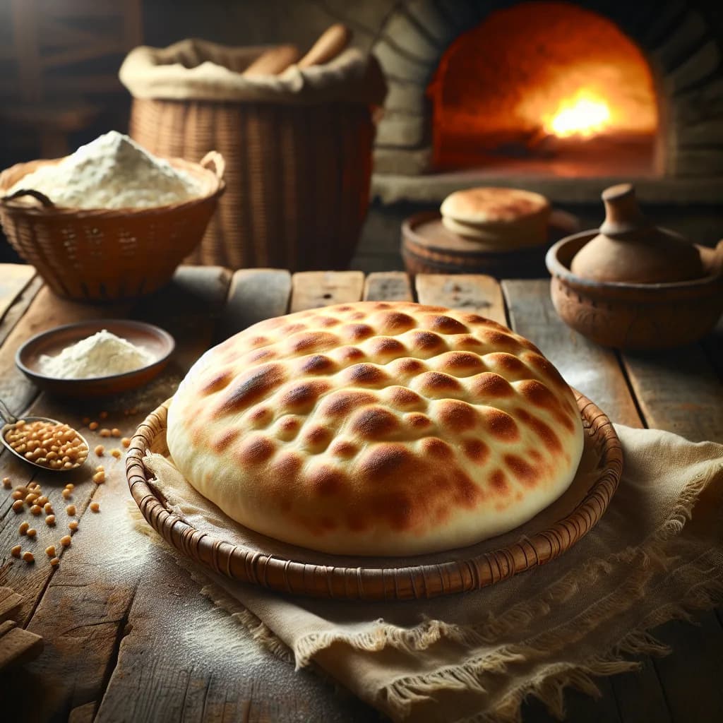 Classic Turkish Pita Bread