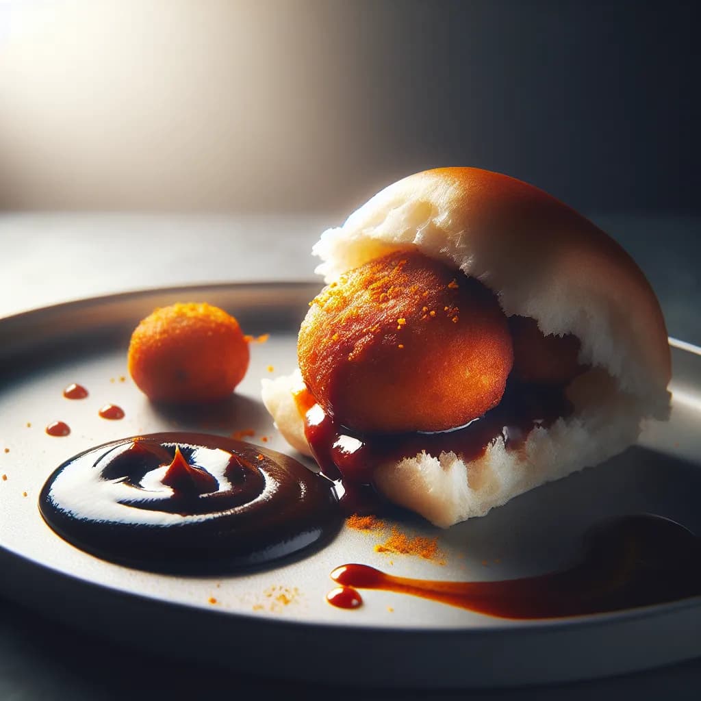 Classic Vada Pav with Tamarind Chutney