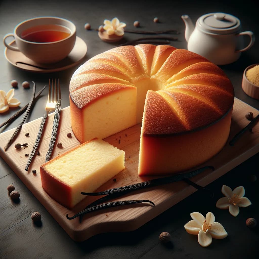 Classic Vanilla Tea Cake