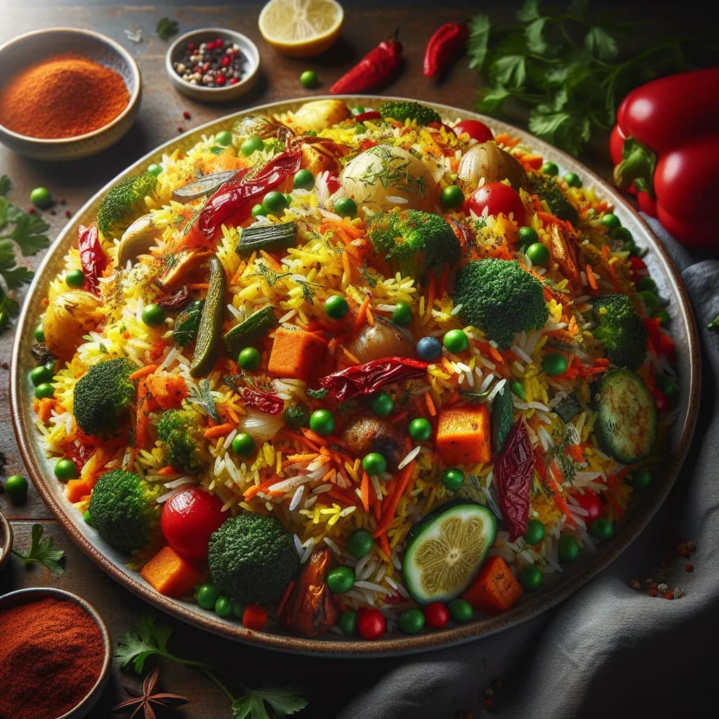 Classic Vegetable Biryani